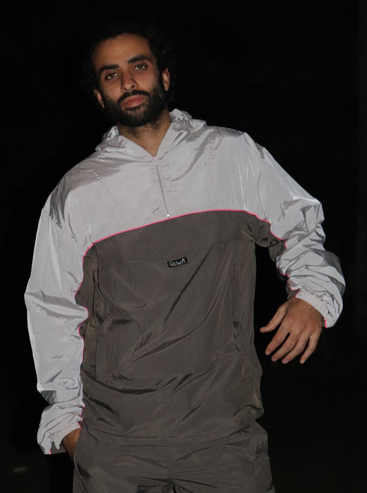 PINK POP QAHIRA WINDBREAKER