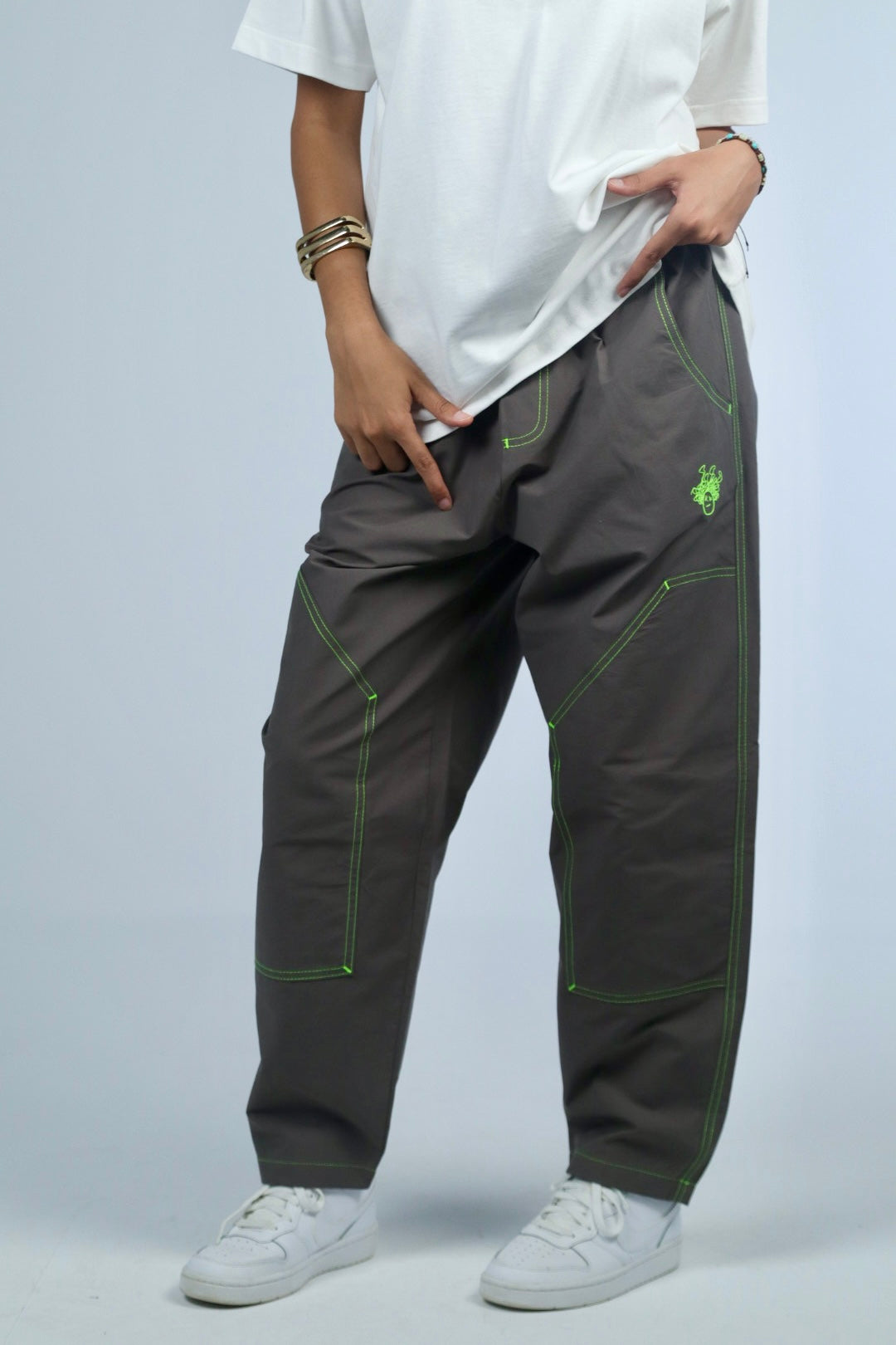 MAD STITCHES GREY SWEATPANTS