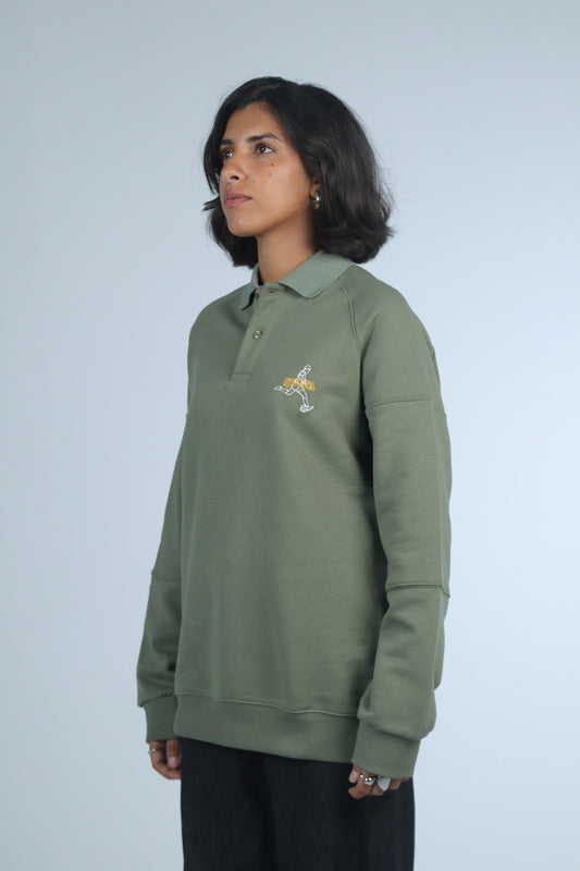 THE STRIKE POLO SWEATSHIRT