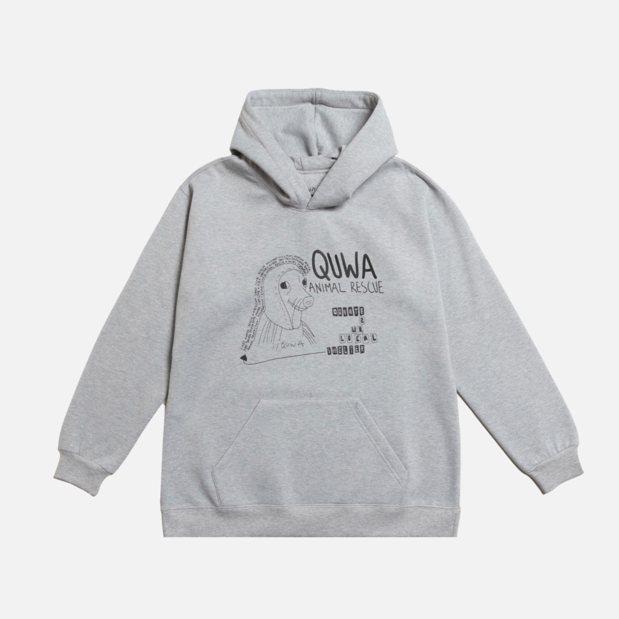 QUWA ANIMAL FOUNDATION HOODIE