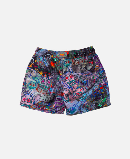 MAD SCRIBBLES SWIMSHORTS