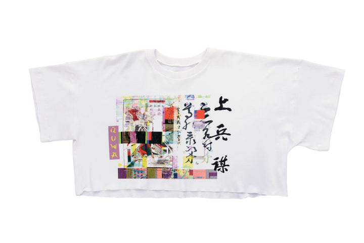 T-SHIRT CROPPED PURPLE DESTINY
