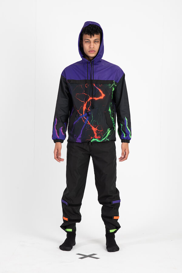 FIRE + LIGHTENING OVERHEAD JACKET